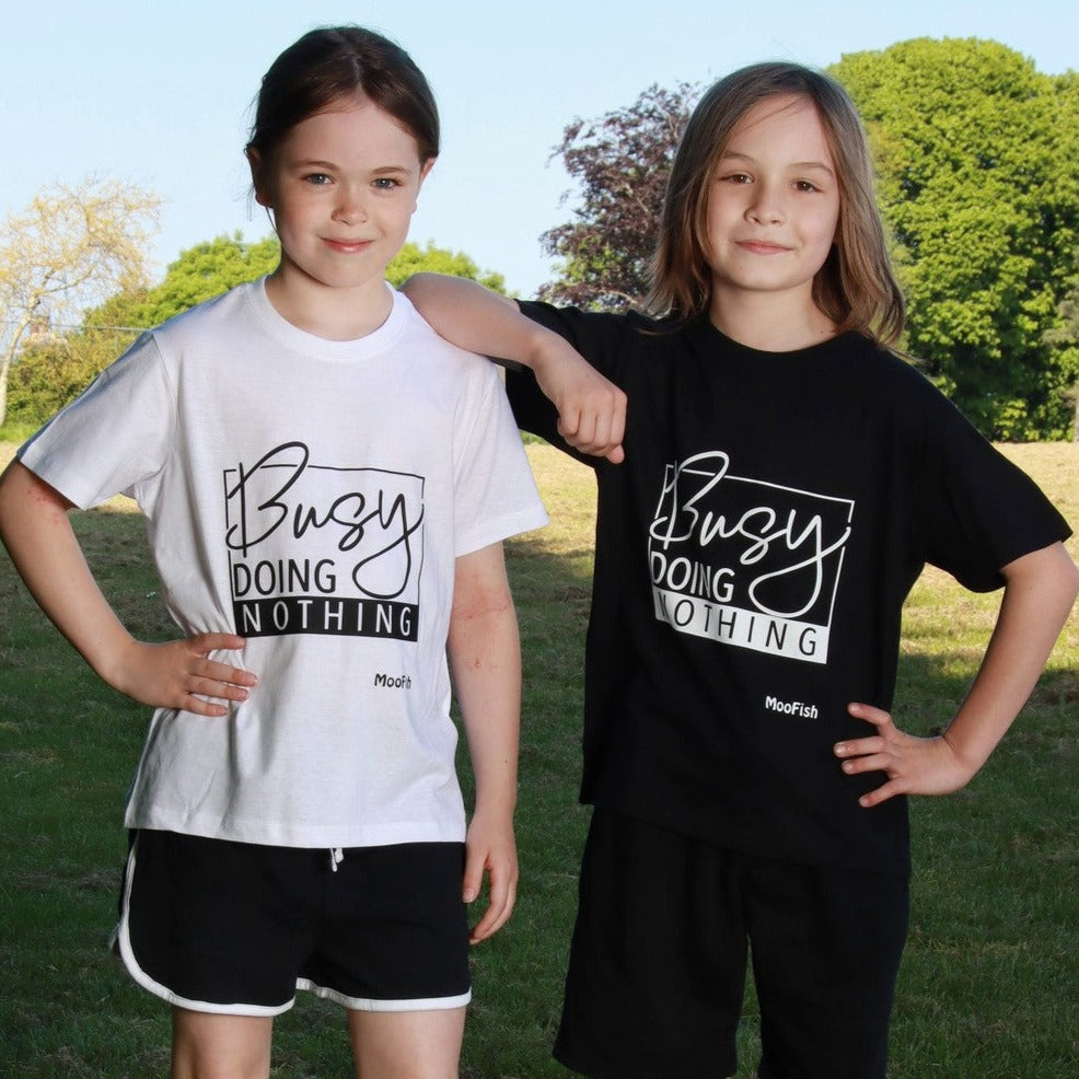 50% OFF - 'Busy Doing Nothing' Kids T-Shirt