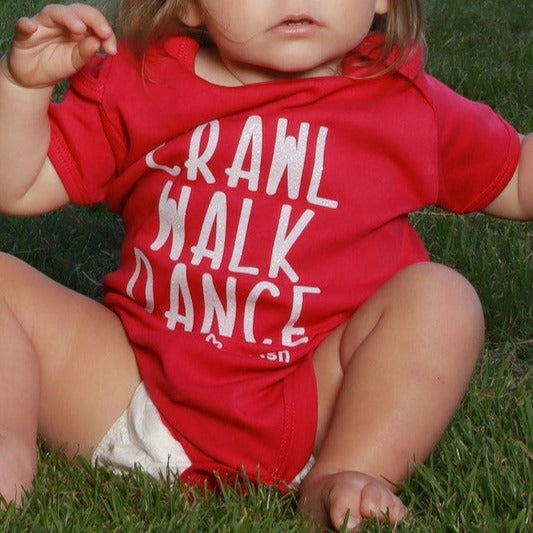 20% OFF - CRAWL WALK DANCE Baby Vest or T-Shirt