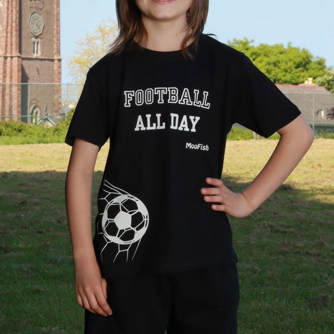 ‘Football All Day' Kids T-Shirt