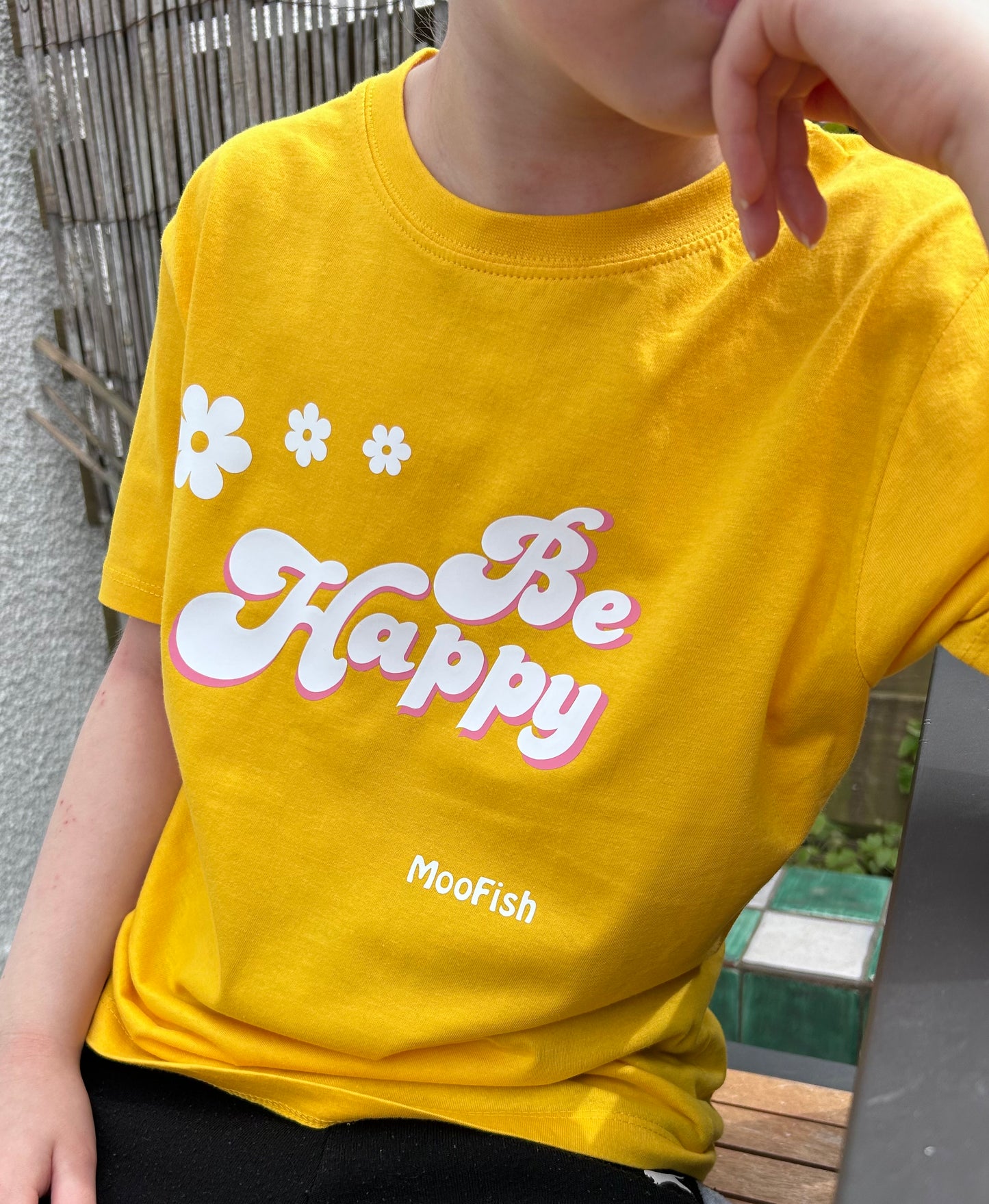 50% OFF - 'Be Happy' Kids T-Shirt