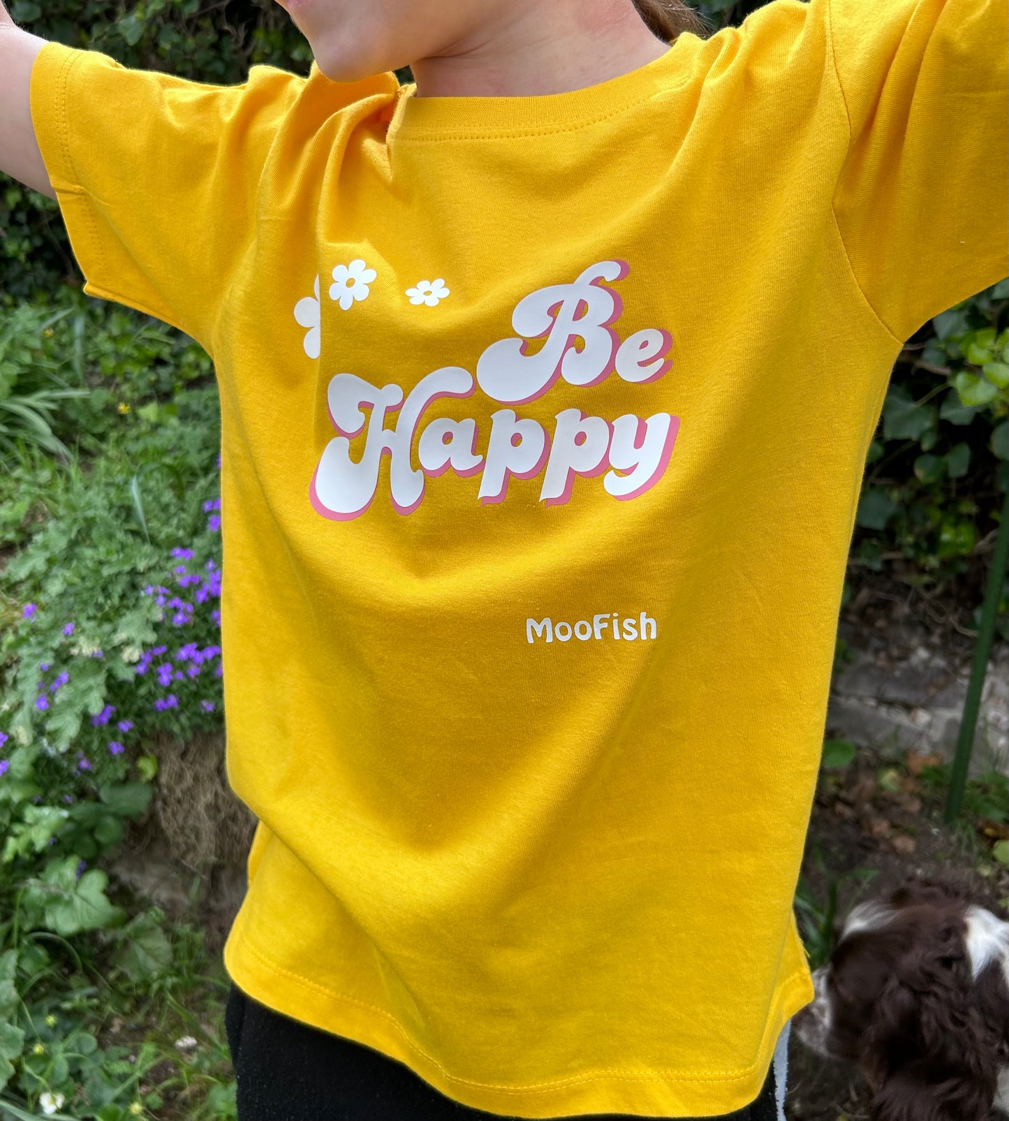 50% OFF - 'Be Happy' Kids T-Shirt