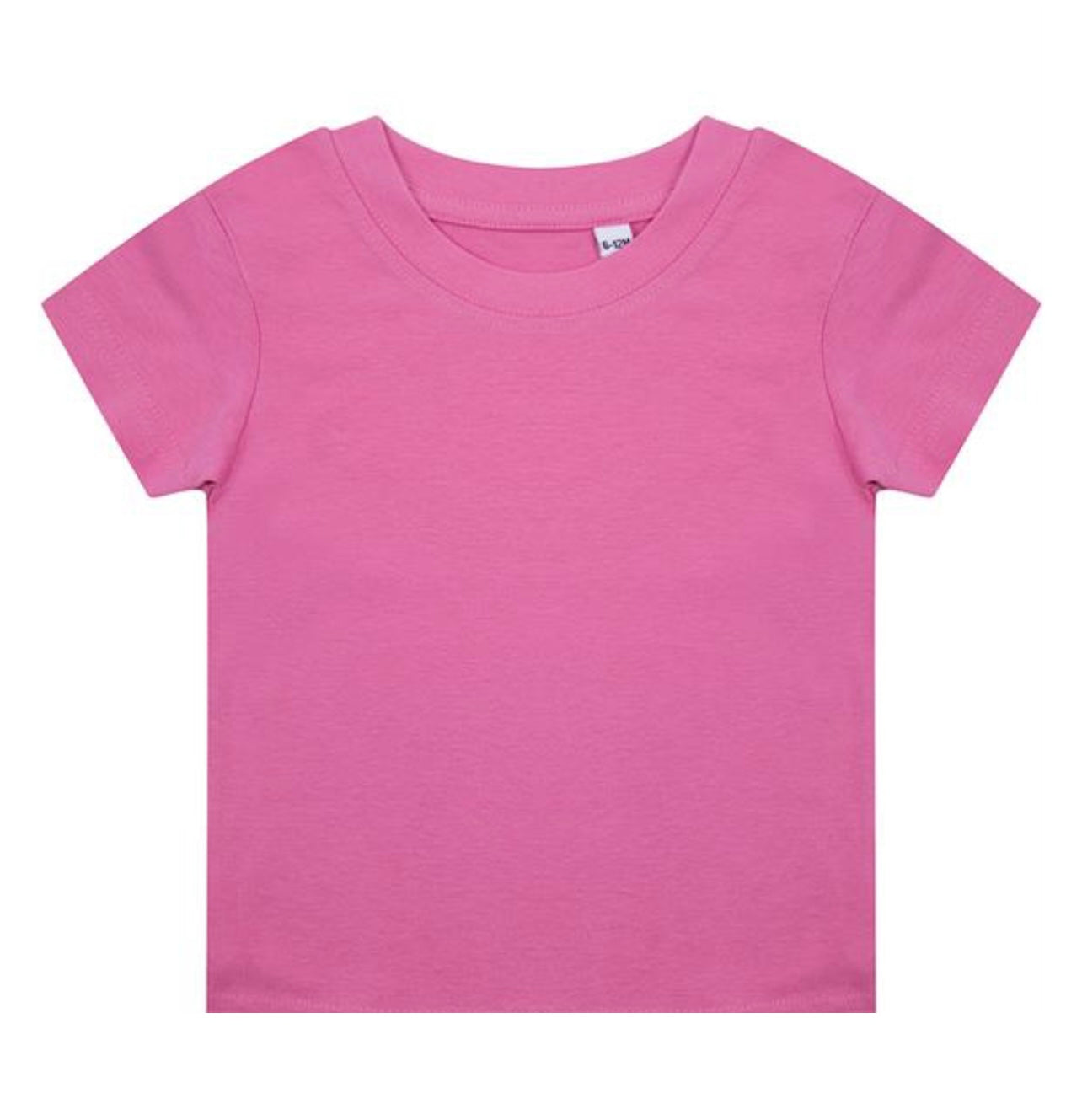 Personalised Name & Age Kids Organic T-Shirt in Various Colours