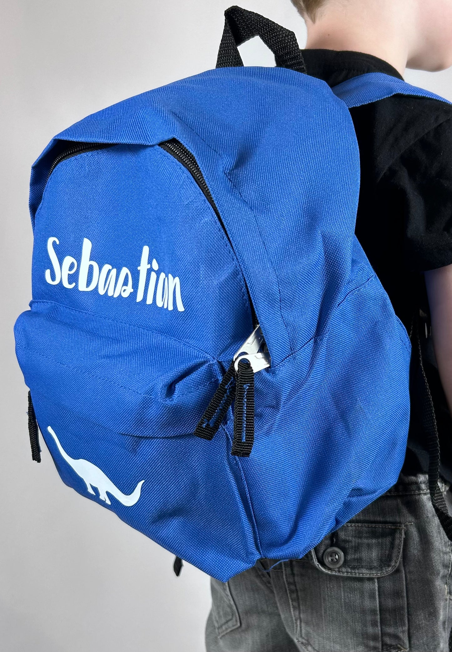 Personalised Backpack with or without the Dinosaur