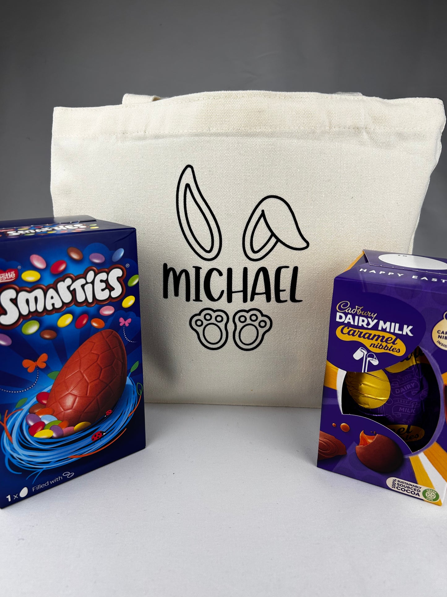 Personalised Name Easter Egg Hunt Bag