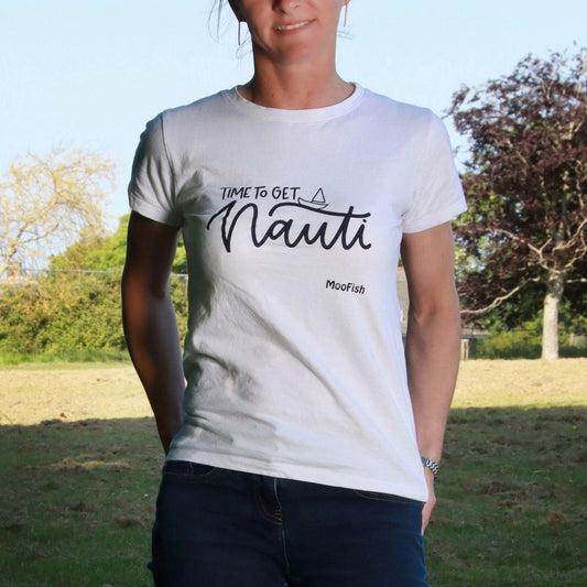 40% OFF - 'Time to get Nauti' Adults T-Shirt