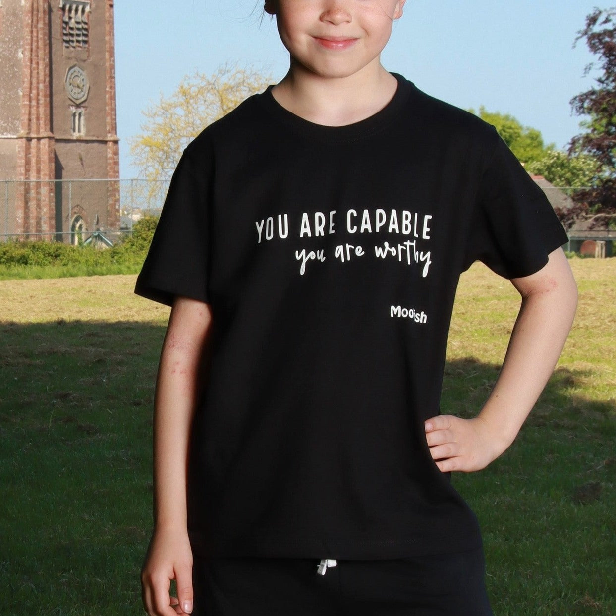 40% OFF - 'You are Capable, you are Worthy' Kids & Adults T-Shirt