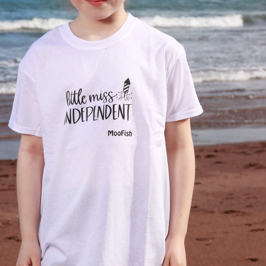 50% OFF 'Little Miss Independent' Kids T-Shirt