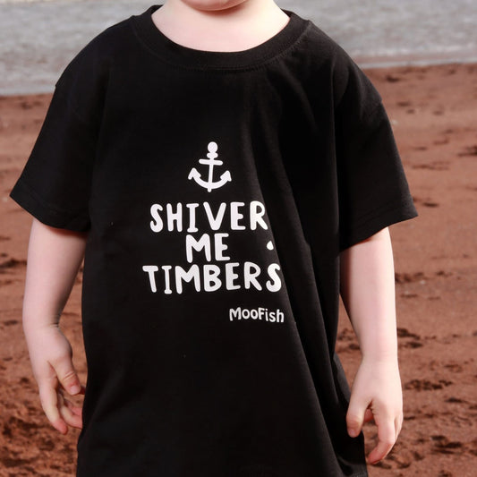 'Shiver me Timbers' Kids Pirate T-Shirt